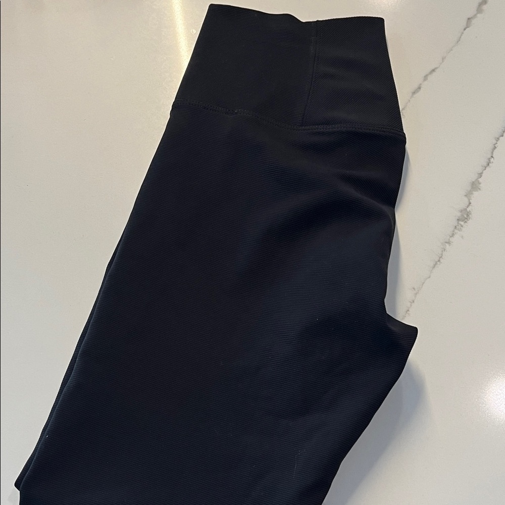 Black High-Waisted Leggings